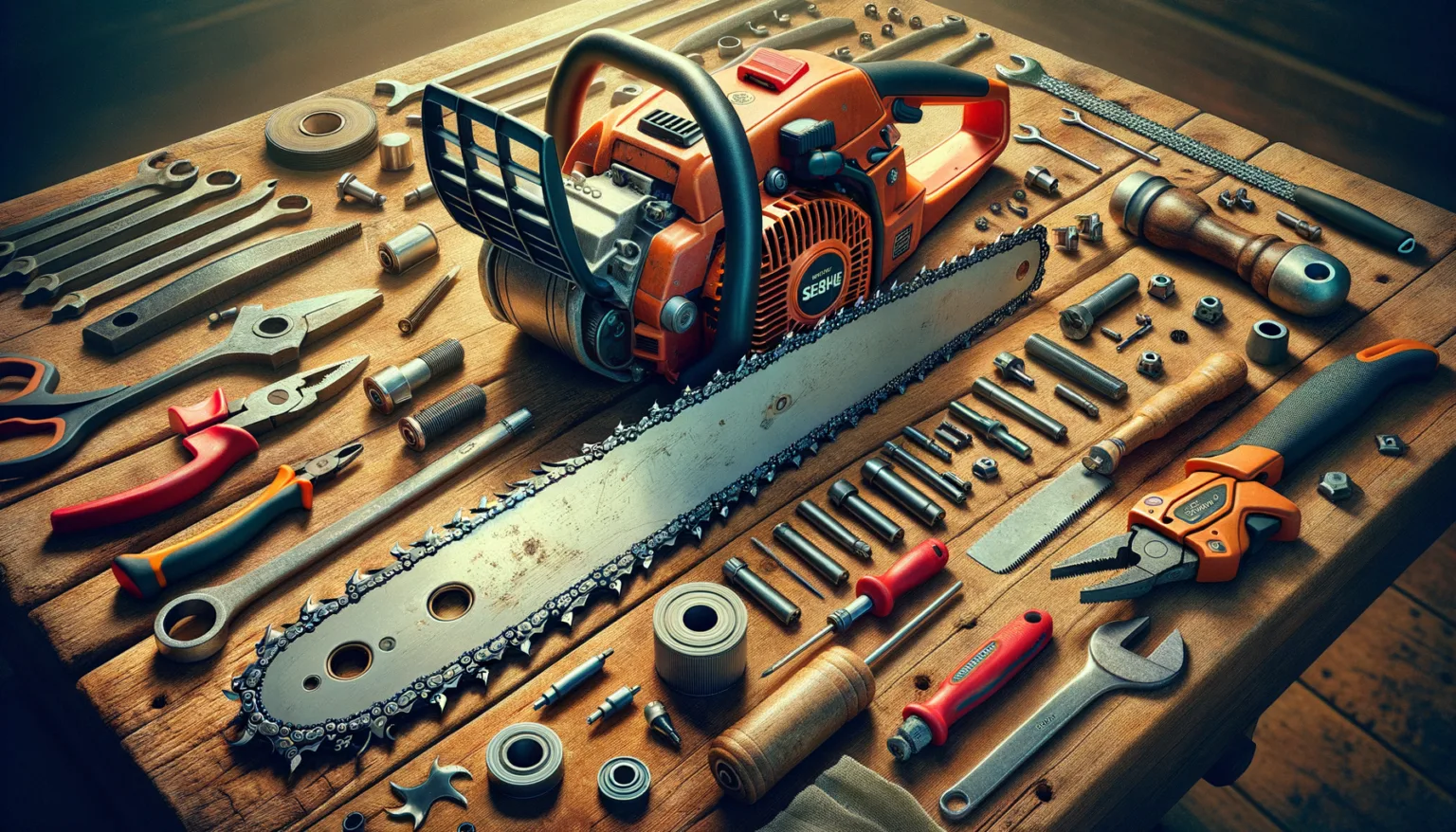 Kettensaege Kette wechseln: Sicherer Austausch und Montage des Schwertes