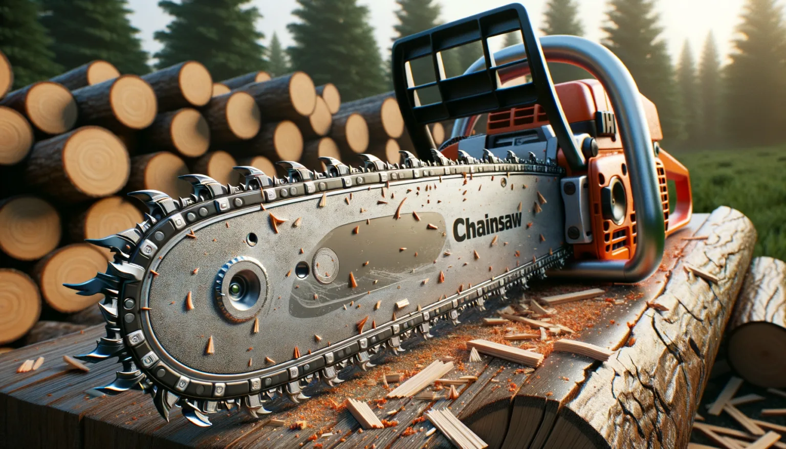 Schnittwinkel und Spanbildung verstehen bei der Kettensaege