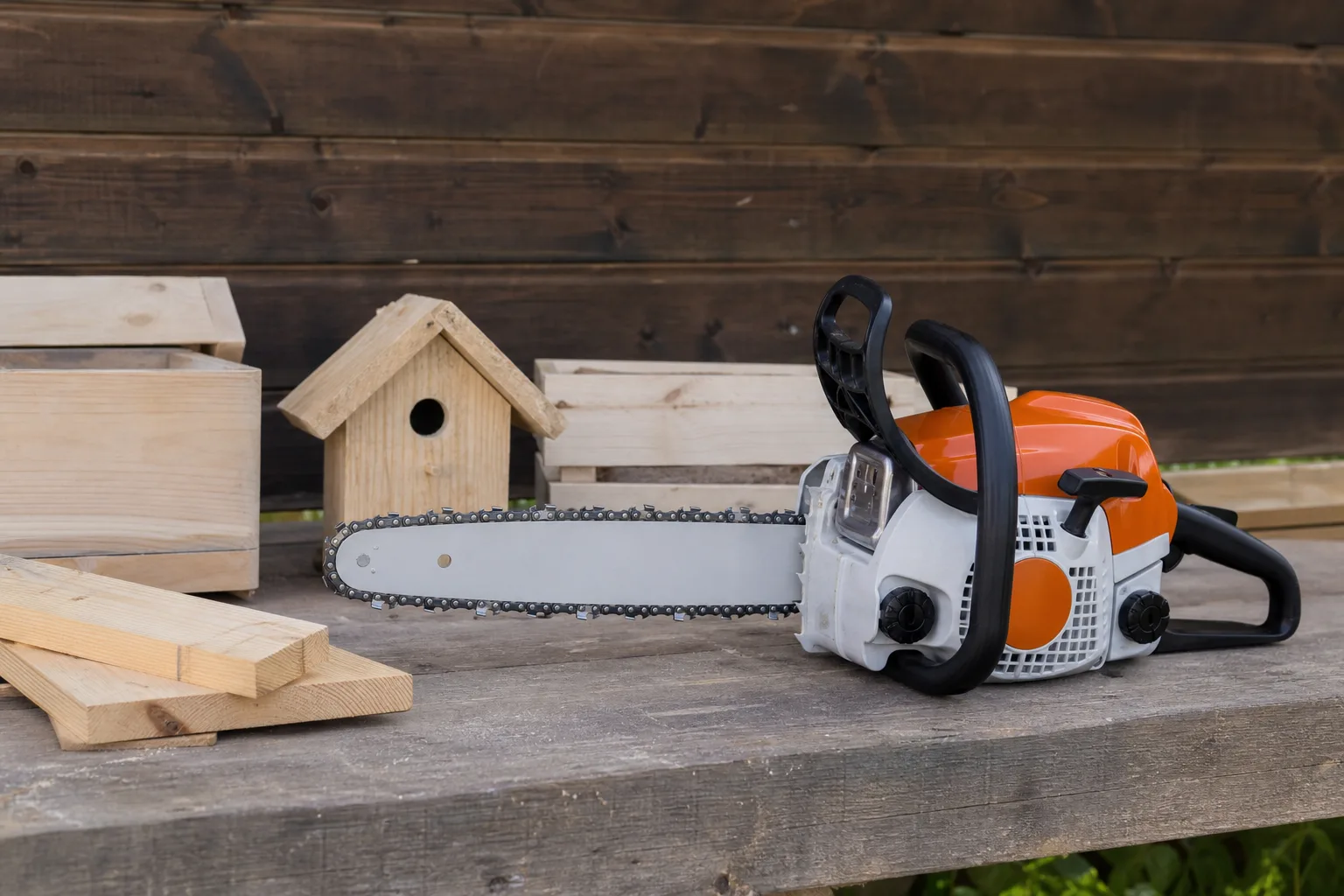 Kettensaege fuer Einsteiger: Einfache DIY-Projekte und Schritt-fuer-Schritt-Anleitungen